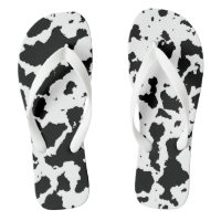 Estampado de vaca realista negro y blanco