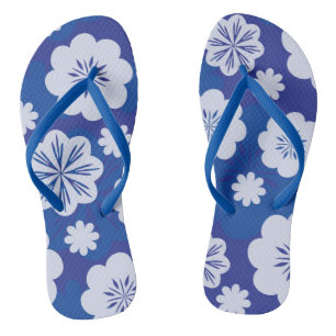 Chanclas  estampado floral