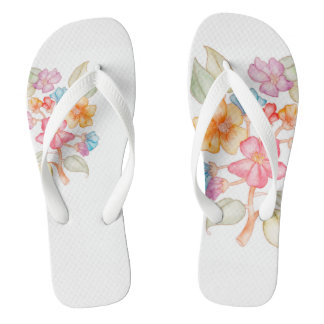 Chanclas Estilo floral
