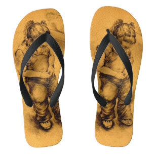 Chanclas Estoy perdido en Le Tianguie, México