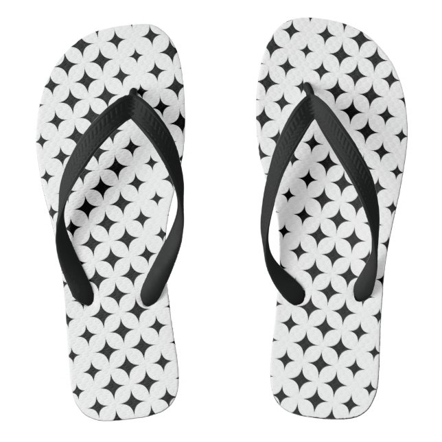 Chanclas estrellas geométricas flops (Plantilla)