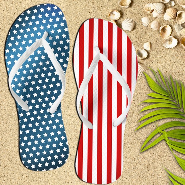 Chanclas Estrellas y barras patrióticas (Subido por el creador)