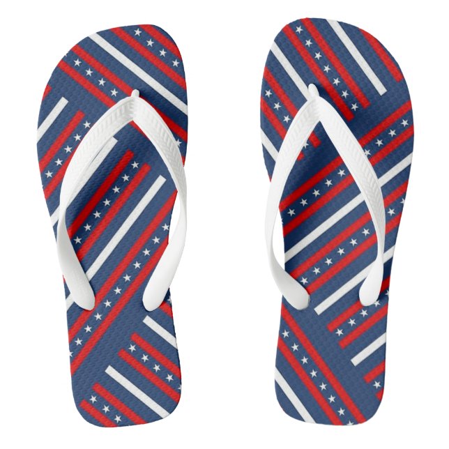 Chanclas Estrellas y rayas (Plantilla)