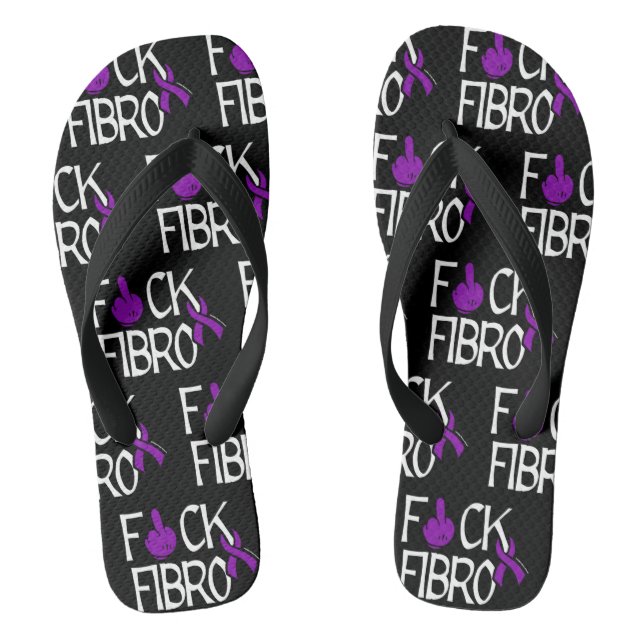 CHANCLAS F#CK FIBRO (Plantilla)