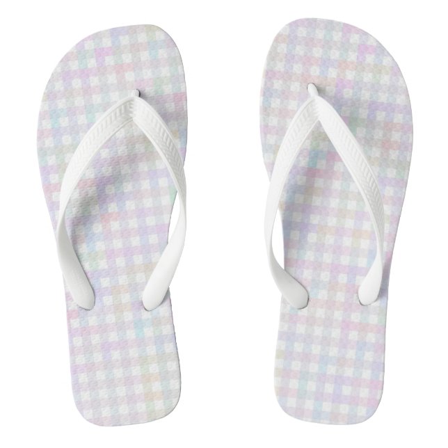 Chanclas F & L Gingham Multicolor (Plantilla)