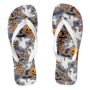 Chanclas Fantasmas fantasmagóricos y adorables monstruos ad