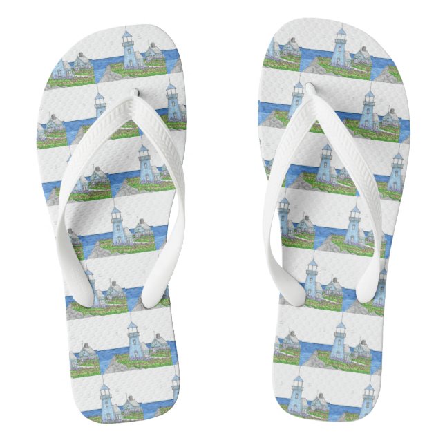 Chanclas Faro10; Flip Flops para adultos (Plantilla)
