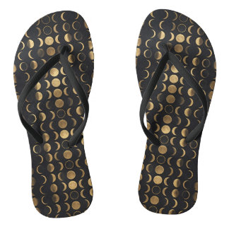 Chanclas Fases de la Luna Dorada – Alquimia Celestial
