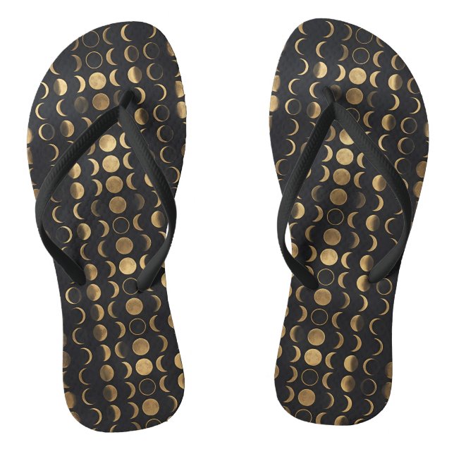 Chanclas Fases de la Luna Dorada – Alquimia Celestial (Plantilla)