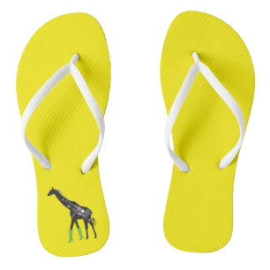 Chanclas Fashionista Giraffe Fip Flops