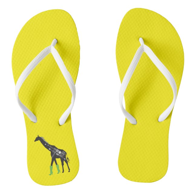 Chanclas Fashionista Giraffe Fip Flops (Plantilla)