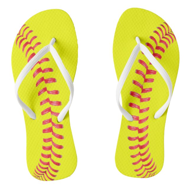 Chanclas Fastpitch Softball Player Fun Sports Women (Plantilla)