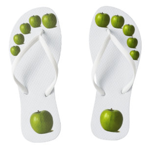Chanclas Fcn de manzana verde