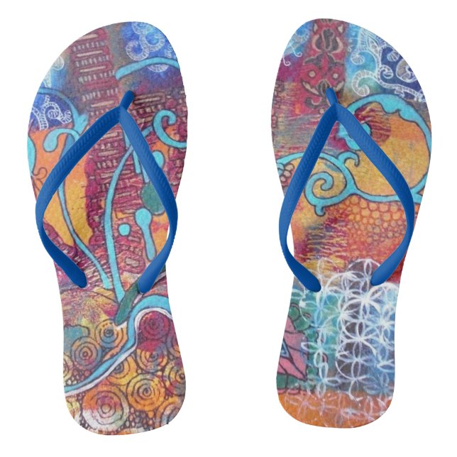 Chanclas "Feliz día" (Plantilla)