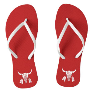 Chanclas Fenómenos de Búfalo de Fantasma Rojo