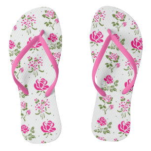 Chanclas Fenómenos de giro de patrón Rosa inclinado rosado
