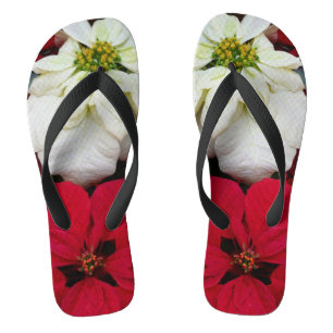 Chanclas Festividades de los Navidades de la posología blan