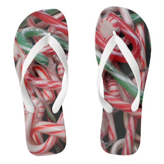 Chanclas Festividades de Navidades de caña y menta