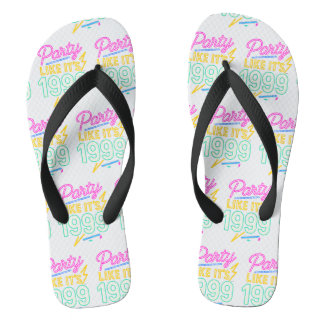 Chanclas Fiesta Como Si Fuera 1999®™ – Voltaje Neon