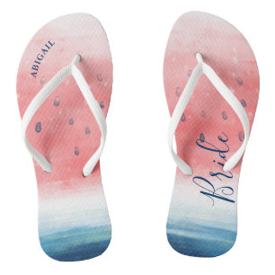 Chanclas Fiesta de novia de sandalia