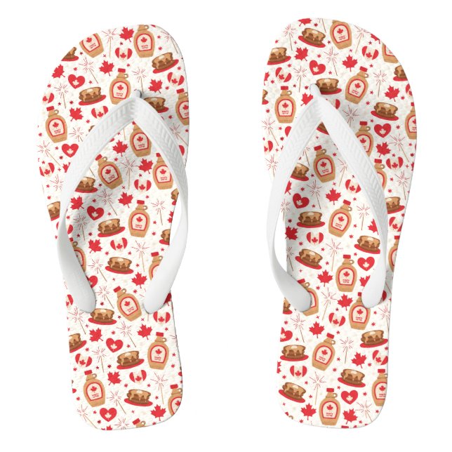 Chanclas Fiesta Flip Flops de Canadá (Plantilla)