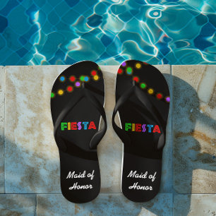 Chanclas Fiesta Ilumina Flip Flops Personalizados