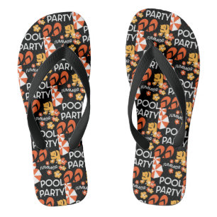 Chanclas Fiestas de la piscina de verano