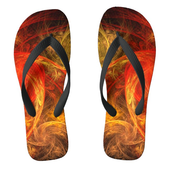 Chanclas Firestorm Nova Resumen Arte (Plantilla)