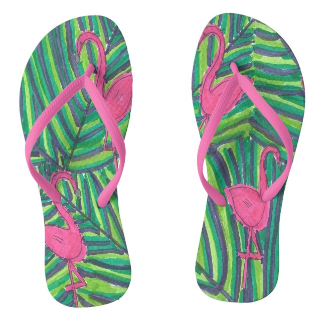 Chanclas Flamingo Jungle Vibe (Plantilla)
