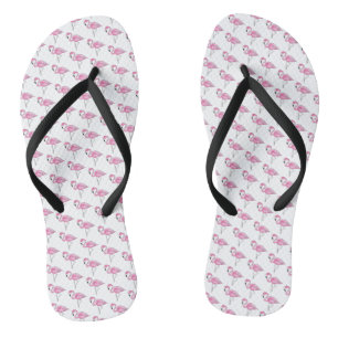 Chanclas Flamingo rosa Tropical