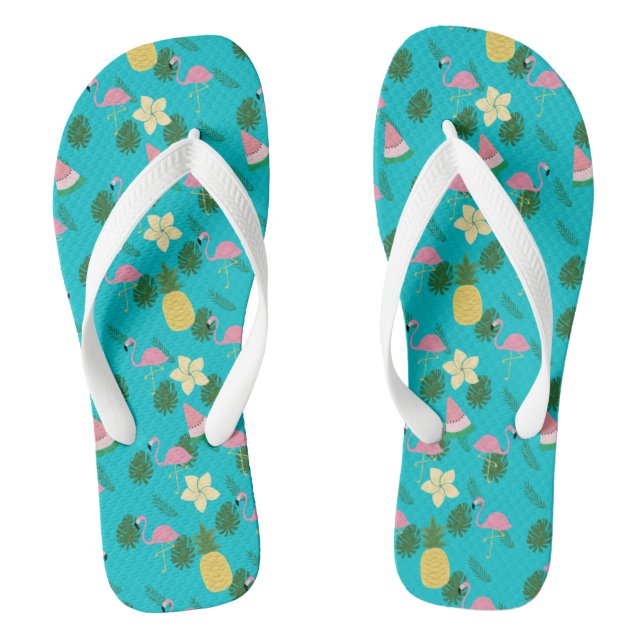 Chanclas Flamingo tropical (Plantilla)