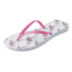 Chanclas Flamingos rosados