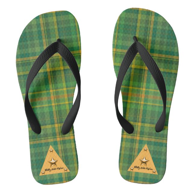 Chanclas Flauta de giro verde (Plantilla)