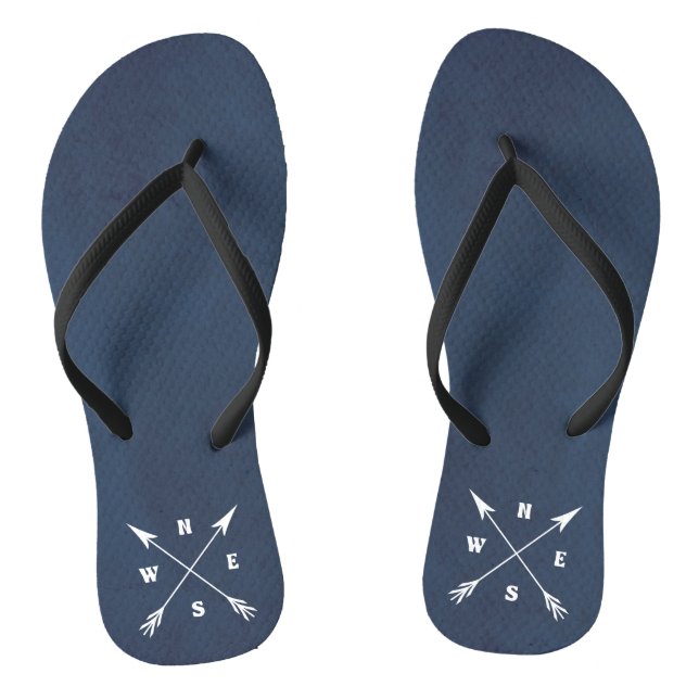 Chanclas Flechas de brújula (Plantilla)