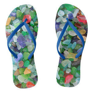 Chanclas Flechas de volteo de vidrio marino