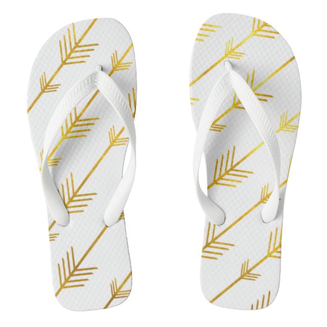 Chanclas Flechas Doradas (Plantilla)
