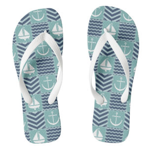 Chanclas Flip Flip Flops Nautical