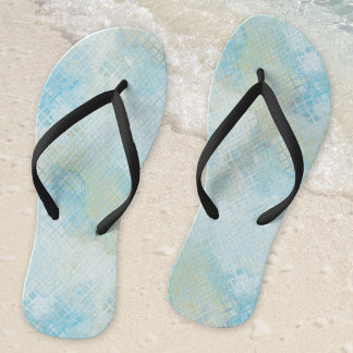 Chanclas Flip Fllip Flags turquesa azul océano marino