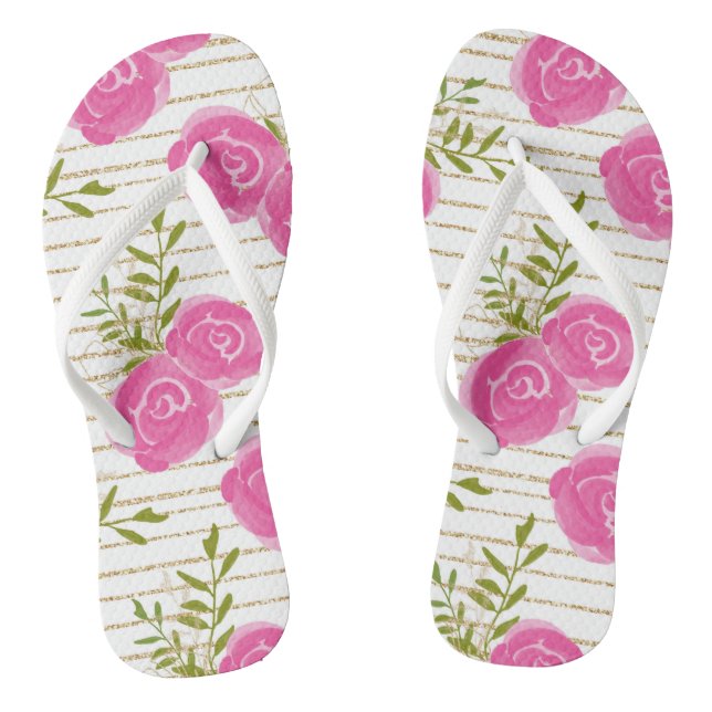 Chanclas Flip Fllip Flops rosa (Plantilla)