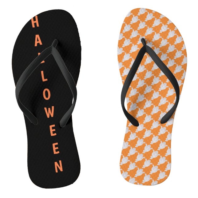 Chanclas Flip Flop alto de Halloween (Plantilla)