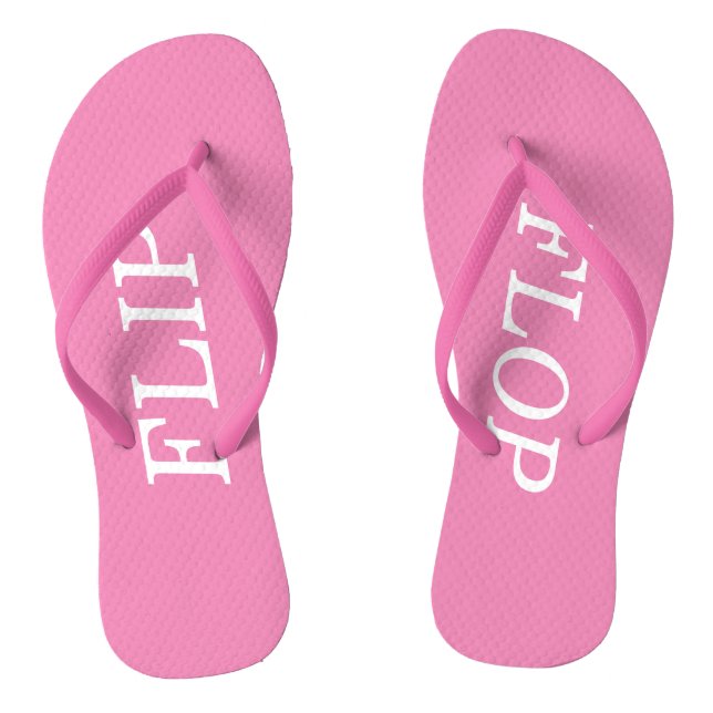 CHANCLAS FLIP-FLOP ROSADO (Plantilla)