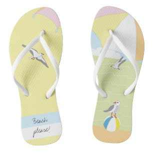 Chanclas Flip-Flops adulto "Beach Please" Flip Flops