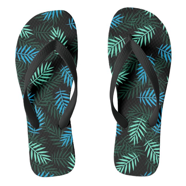 Chanclas Flip Flops adulto-Palm Tropical Flip Flops (Plantilla)