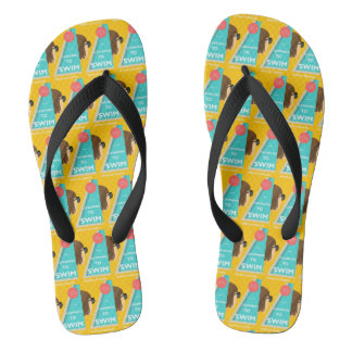 Chanclas Flip Flops - Aprendiendo a nadar