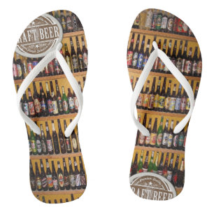 Chanclas Flip Flops Beer Beach Fun