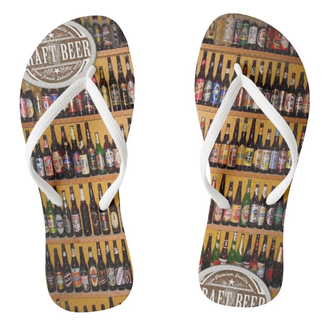 Chanclas Flip Flops Beer Beach Fun (Plantilla)