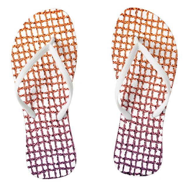 Chanclas Flip Flops Beige Net (Plantilla)