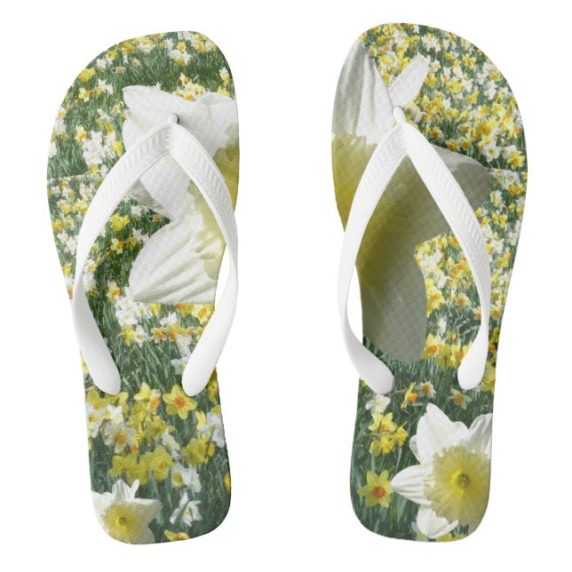 Chanclas Flip Flops blanco (Plantilla)
