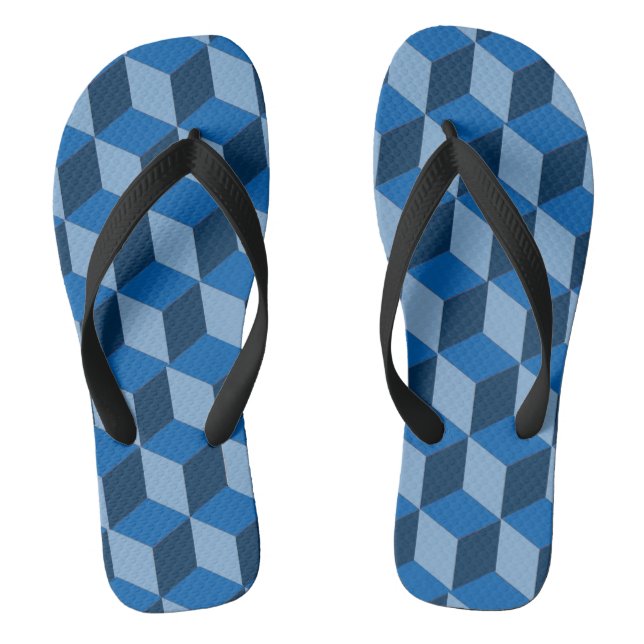 Chanclas Flip Flops - bloques de construcción 3D (Plantilla)