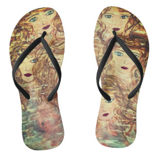 Chanclas Flip Flops Chica de glamour